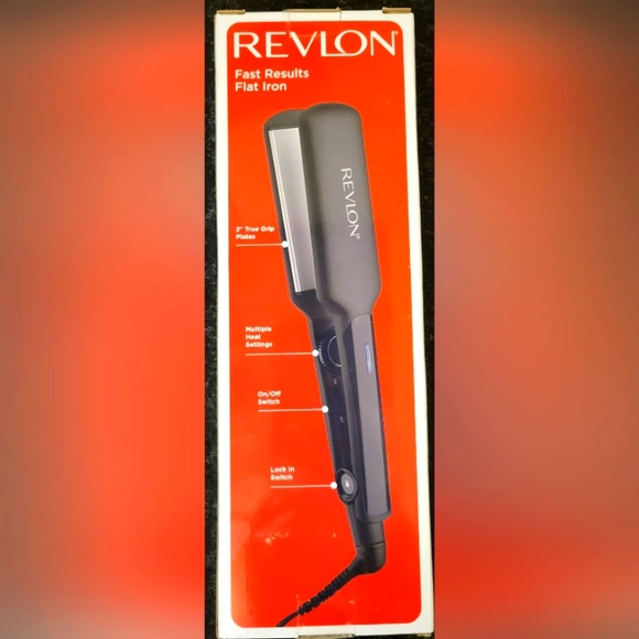 Revlon Fast Results Ceramic Flat Iron, 2 Inch - Picture 9 of 9